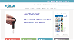 Desktop Screenshot of makab.se